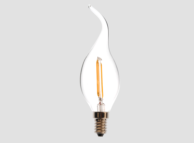 LED Filment bulb,BA35-filament E14 