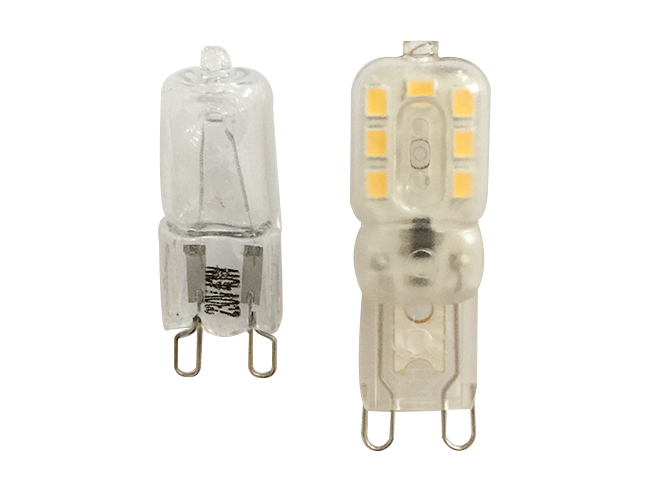 LED G4&G9,G9-2.5W04-Clear cover