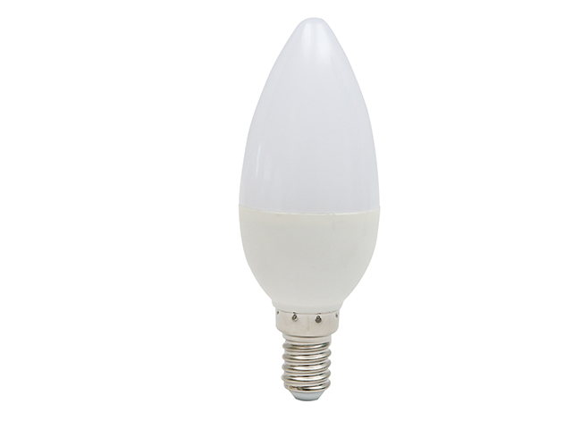 LED BULB,C37-6W-C